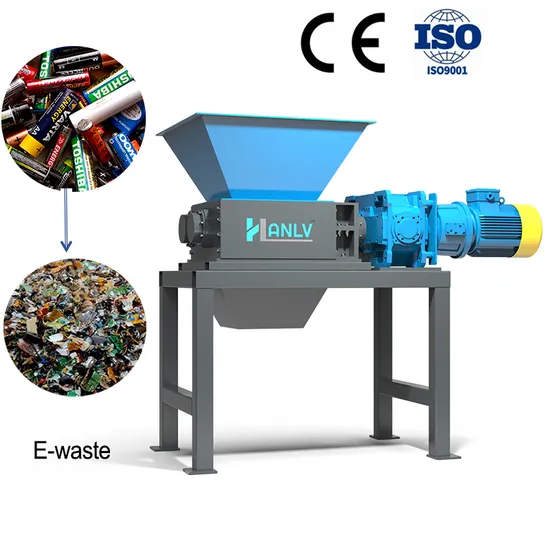 Crusher for E-Waste Lithium Battery PCB Board Plastic Metal Recycling